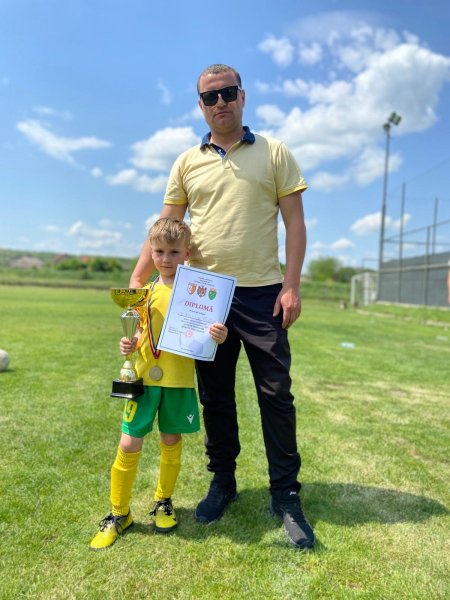 CS Atletic Strășeni U7 pe locul al 2- lea.