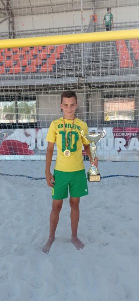 CS Atletic Straseni Campioni ai Republicii Moldova la fotbal pe plaja categoria U15!