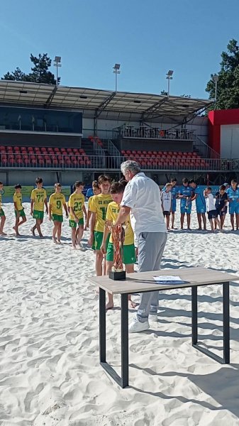 CS Atletic Straseni Campioni ai Republicii Moldova la fotbal pe plaja categoria U15!