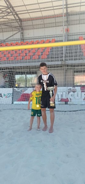 CS Atletic Straseni Campioni ai Republicii Moldova la fotbal pe plaja categoria U15!