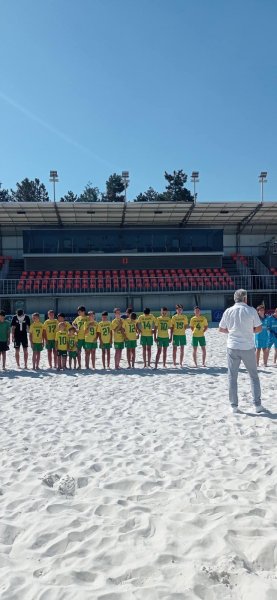 CS Atletic Straseni Campioni ai Republicii Moldova la fotbal pe plaja categoria U15!