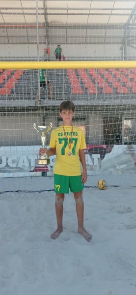 CS Atletic Straseni Campioni ai Republicii Moldova la fotbal pe plaja categoria U15!