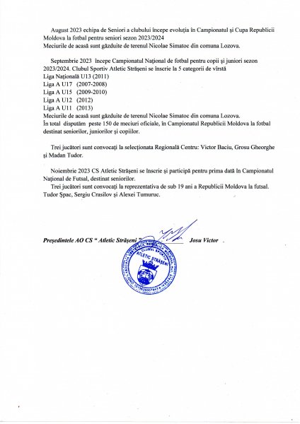 Raport de activitate 2023