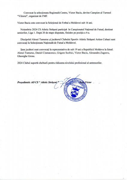 Raport de activitate 2024