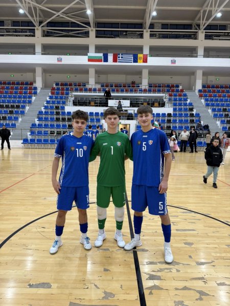Locul 2 pentru Selecționata Națională a Moldovei de futsal.