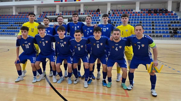 Locul 2 pentru Selecționata Națională a Moldovei de futsal.