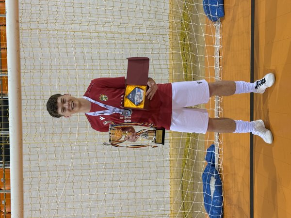 Alex Zugravu cel mai bun portar din Superliga Moldovei la Futsal 25/26