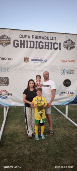 CS Atletic Strășeni cucerește un nou Trofeu!