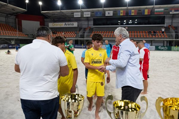 Locul 3 în Campionatul Republicii Moldova la fotbal pe plaja