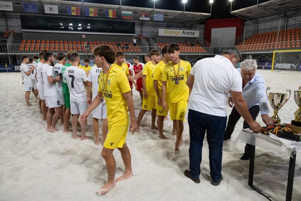 Locul 3 în Campionatul Republicii Moldova la fotbal pe plaja