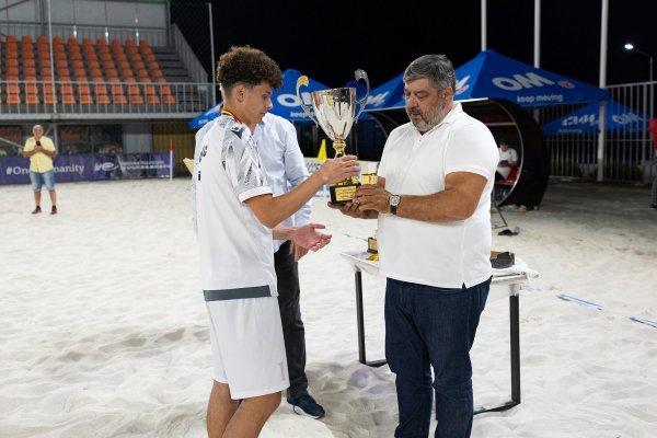 Locul 3 în Campionatul Republicii Moldova la fotbal pe plaja