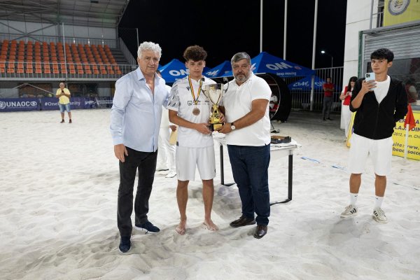 Locul 3 în Campionatul Republicii Moldova la fotbal pe plaja