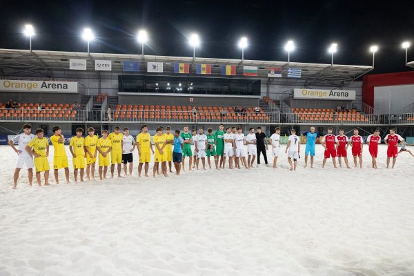 Locul 3 în Campionatul Republicii Moldova la fotbal pe plaja