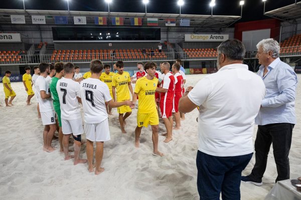 Locul 3 în Campionatul Republicii Moldova la fotbal pe plaja