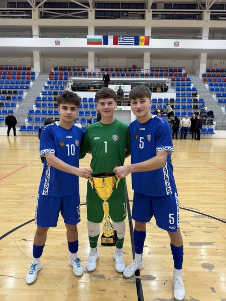 Locul 2 pentru Selecționata Națională a Moldovei de futsal.