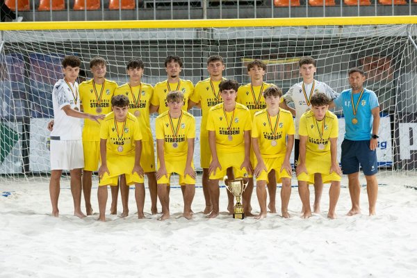 Locul 3 în Campionatul Republicii Moldova la fotbal pe plaja
